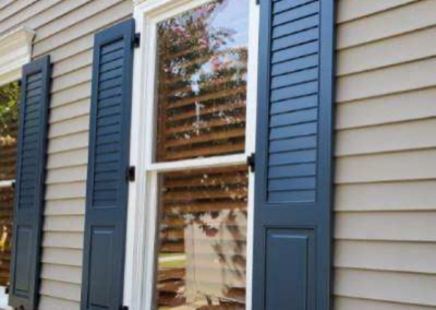 Functional Shutters on home