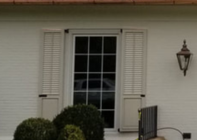 Functional Shutters on brick