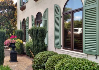 Functional Shutters on home