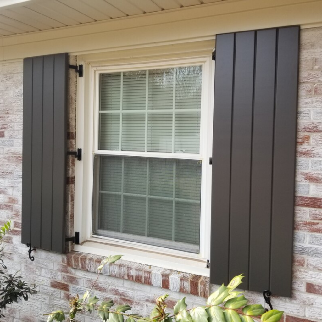 Board and Batten Shutters- without the battens