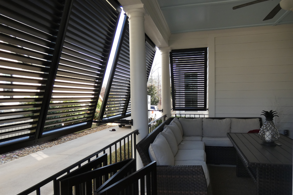 Bahama Porch Shutters