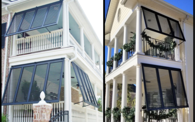 Improve your outdoor space with Bahama porch shutters