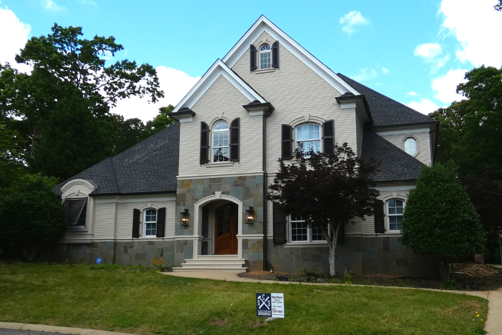 House with shutters